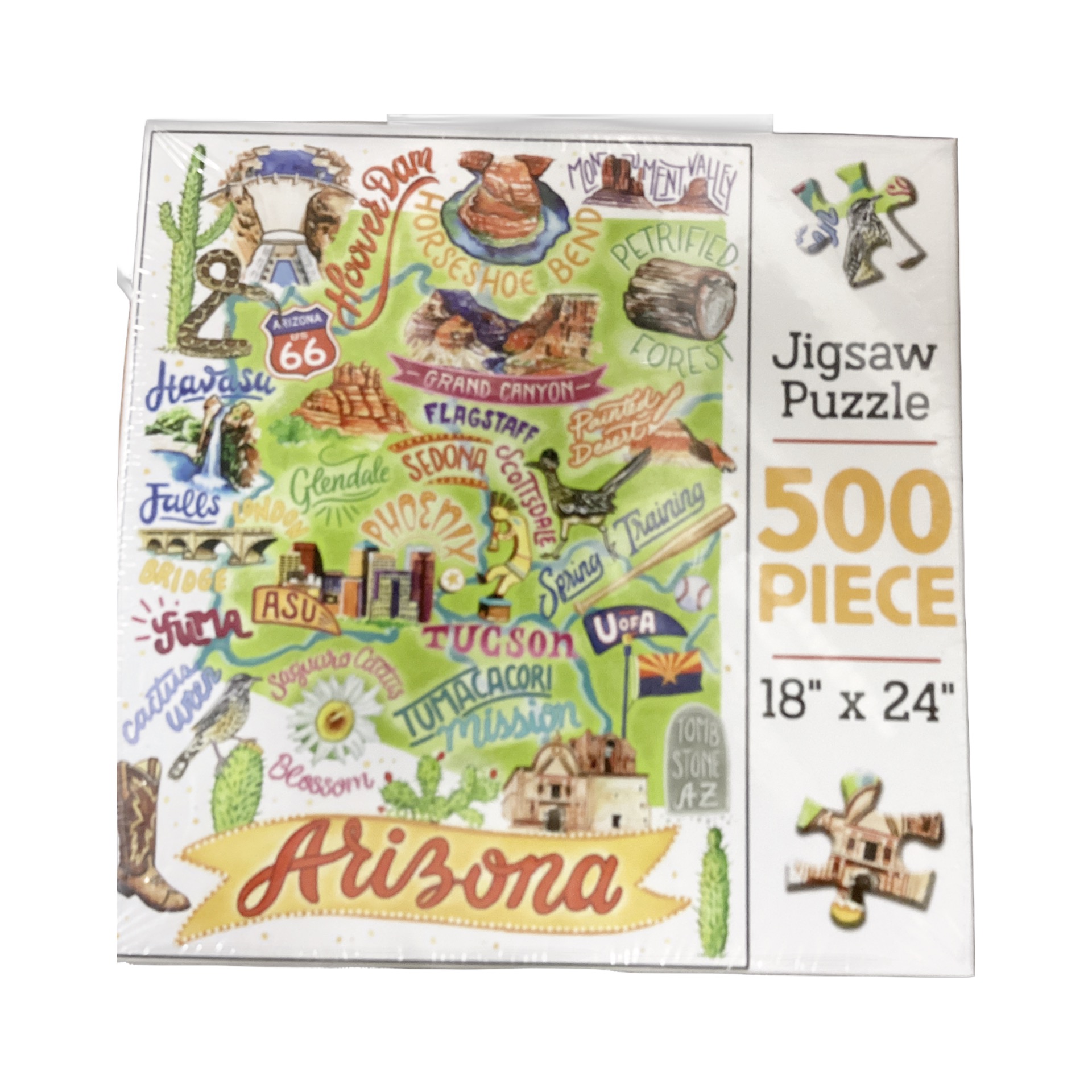 Arizona Map Puzzle