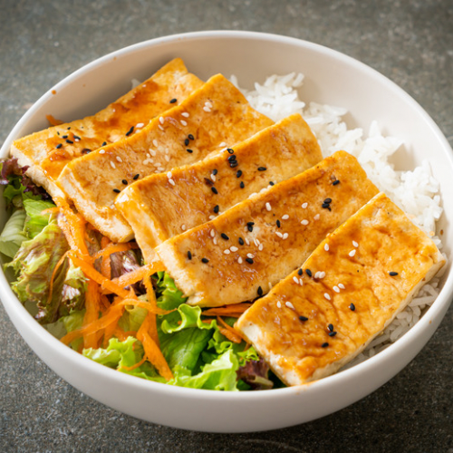 Harissa Honey Tofu - Bagged Meal