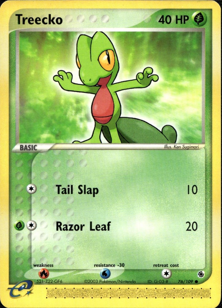 Treecko - EX1 76/109