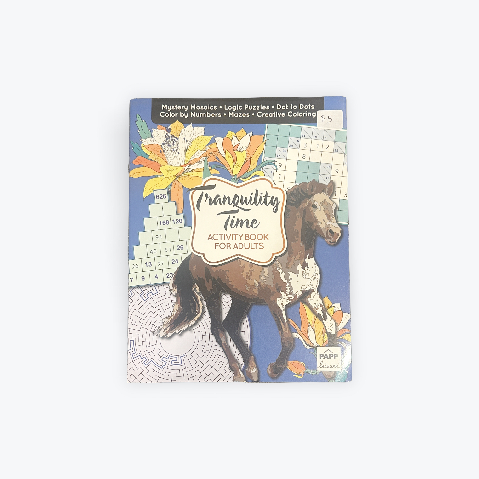 Tranquility time activity book