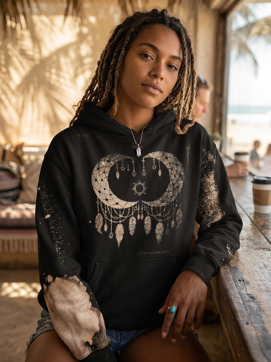 Moon Beam Dreams Hoodie