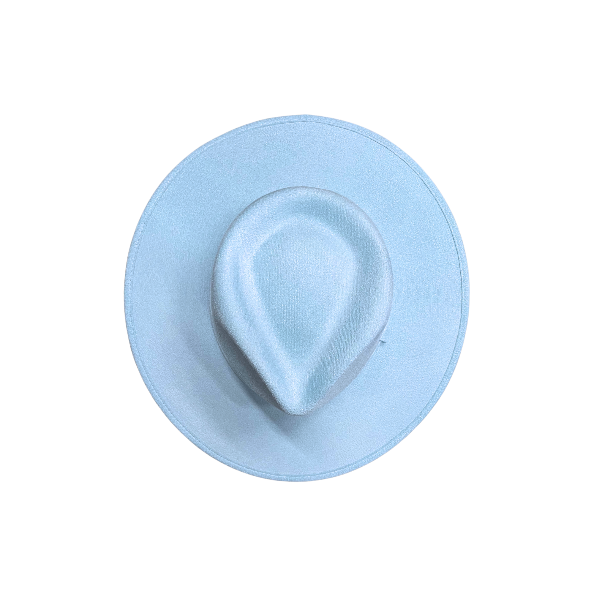 Vegan Suede Tear Drop Hat