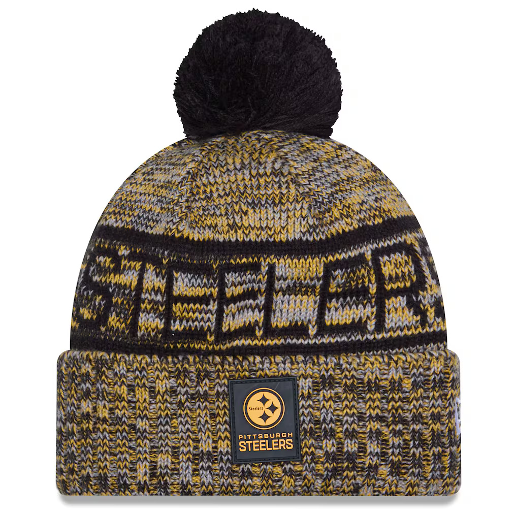 Pittsburgh Steelers 2025 New Era Sideline Beanie