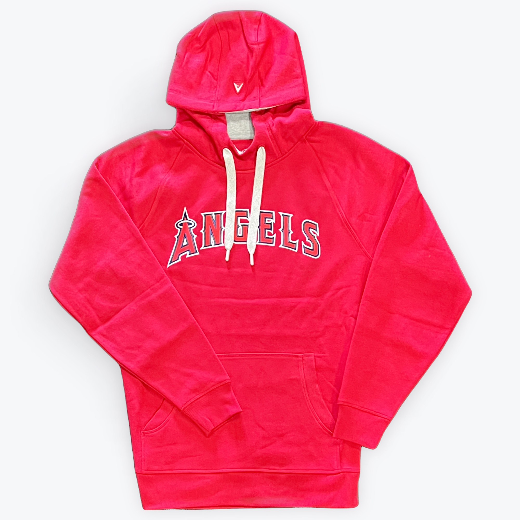 Los Angeles Angels Red Antigua Hooded Sweatshirt