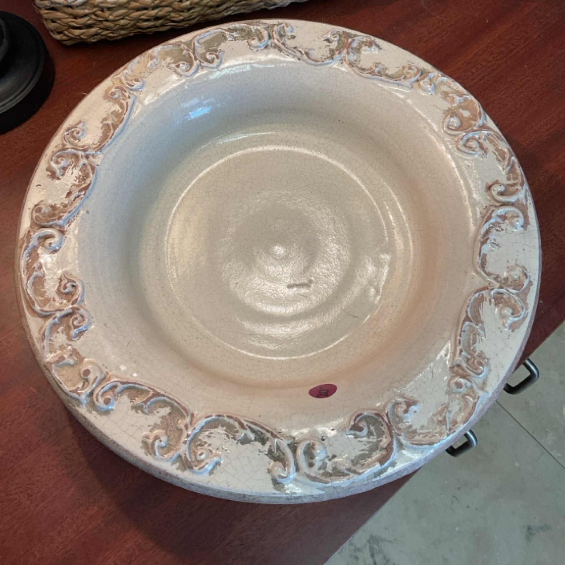 Ceramic plate