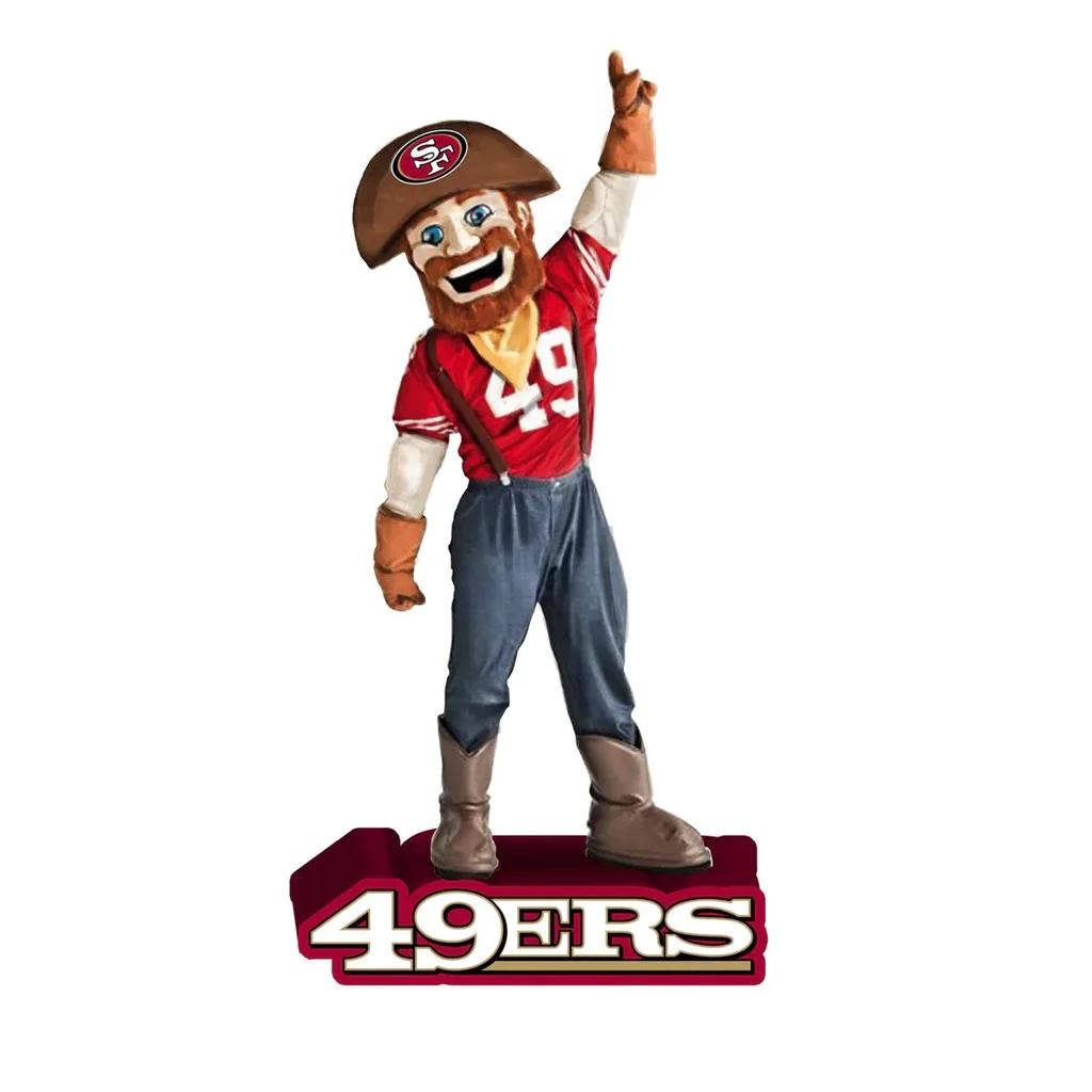 San Francisco 49ers Tiki Mascot Statue