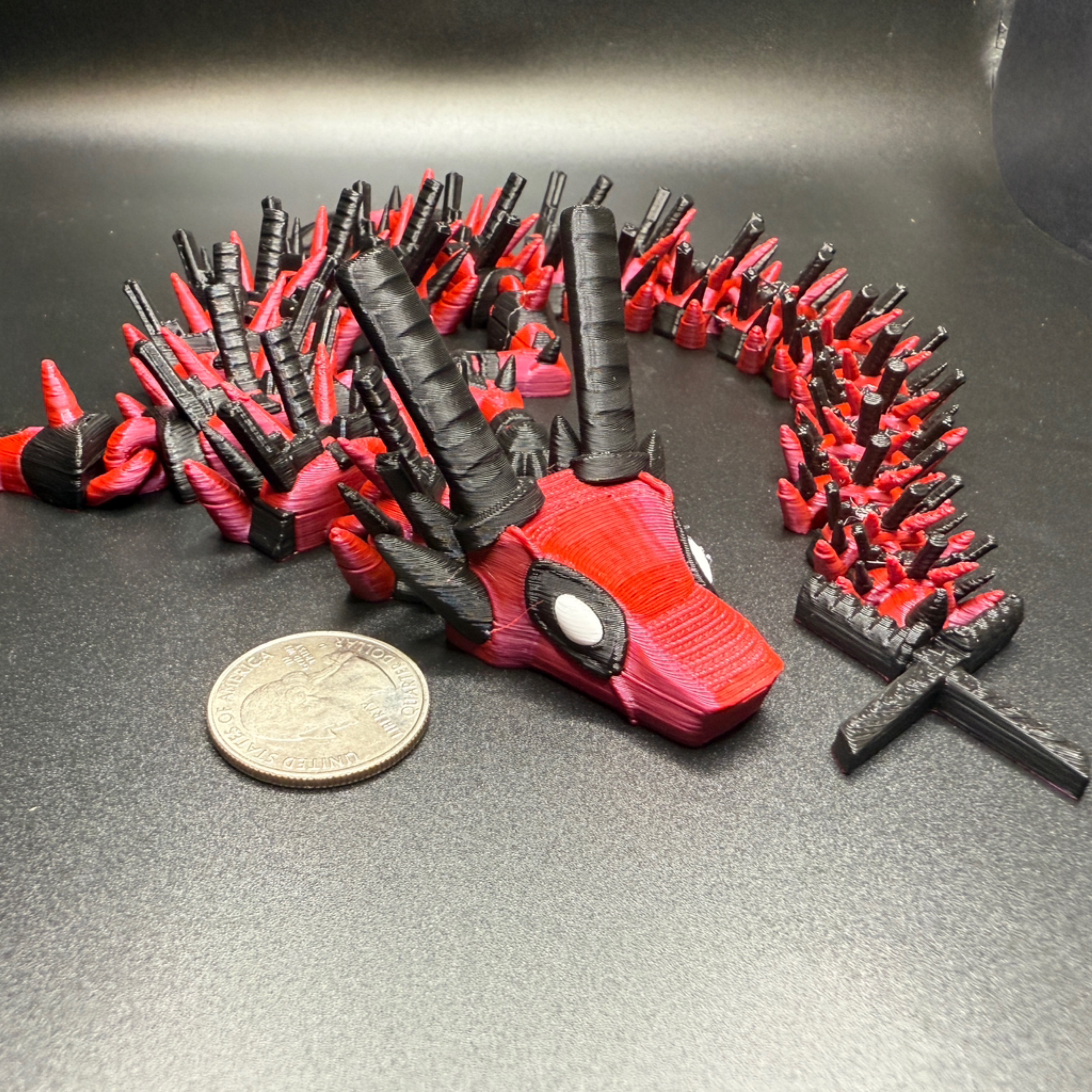 Red Mercenary Dragon