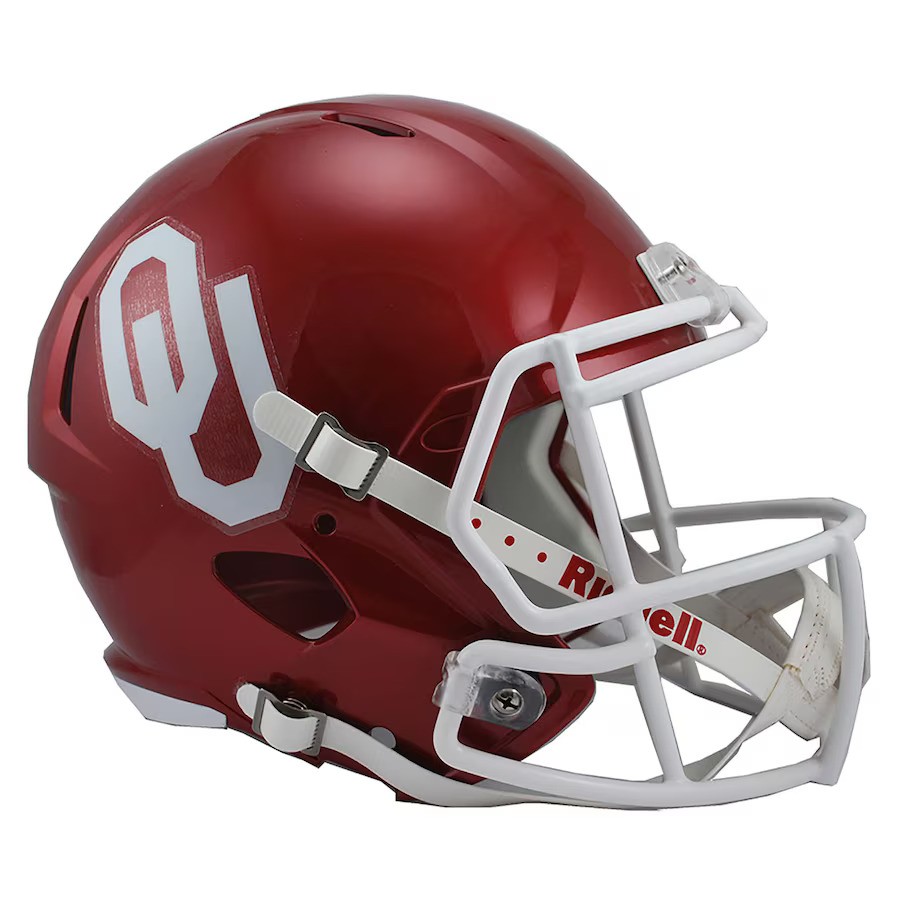 Oklahoma Sooners Riddell Full Size Speed Helmet