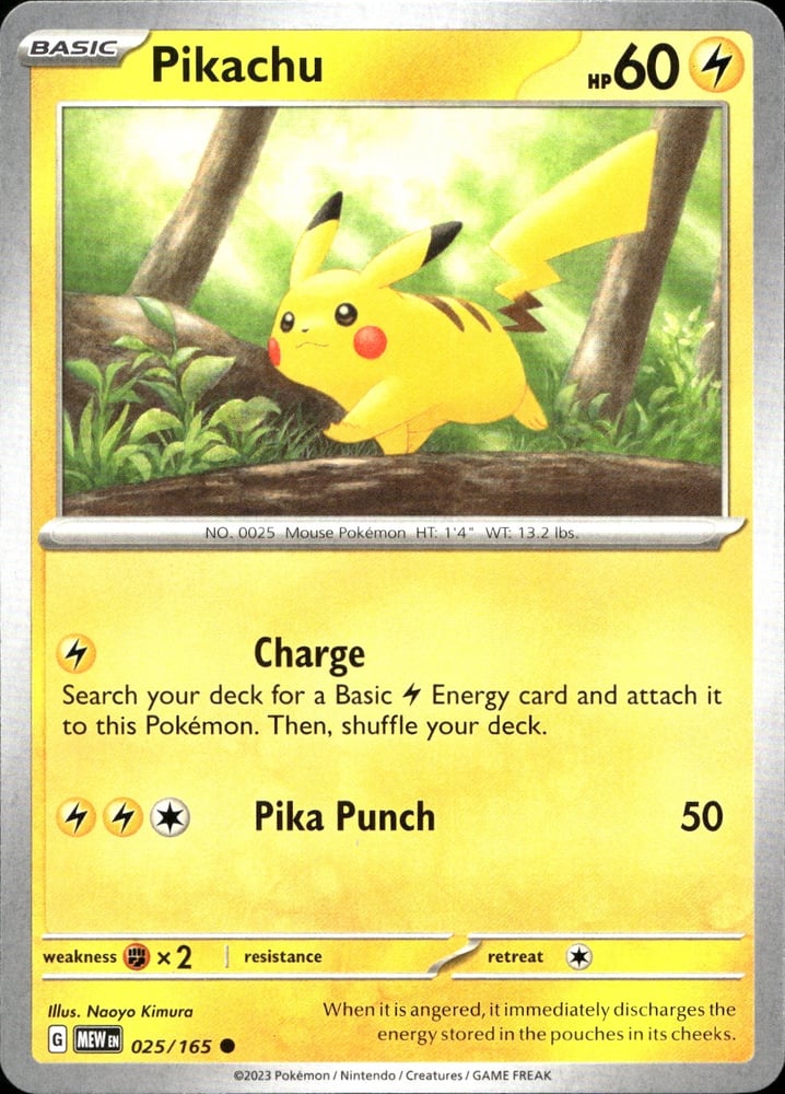 Pikachu - SV03.5 25/165