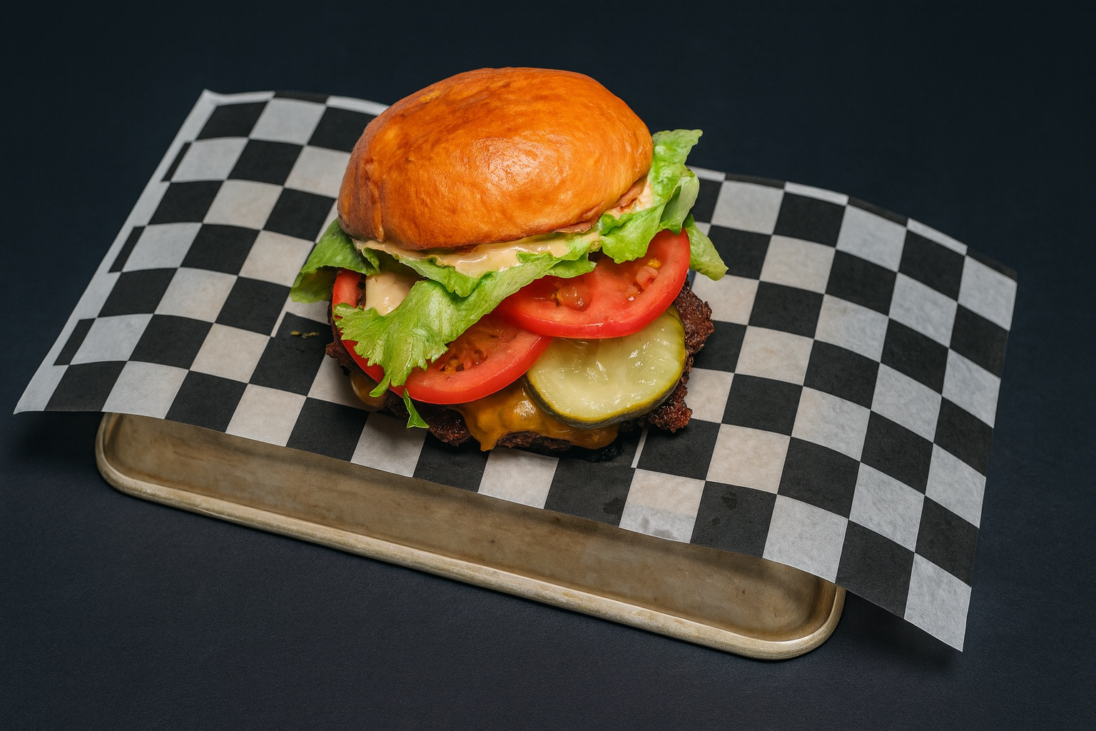 Premium Angus Smash Burger