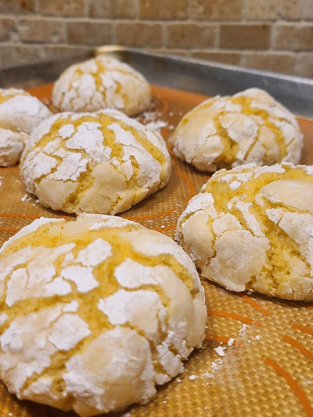 Photo of Lemon Crinkle Cookies 1-Dz