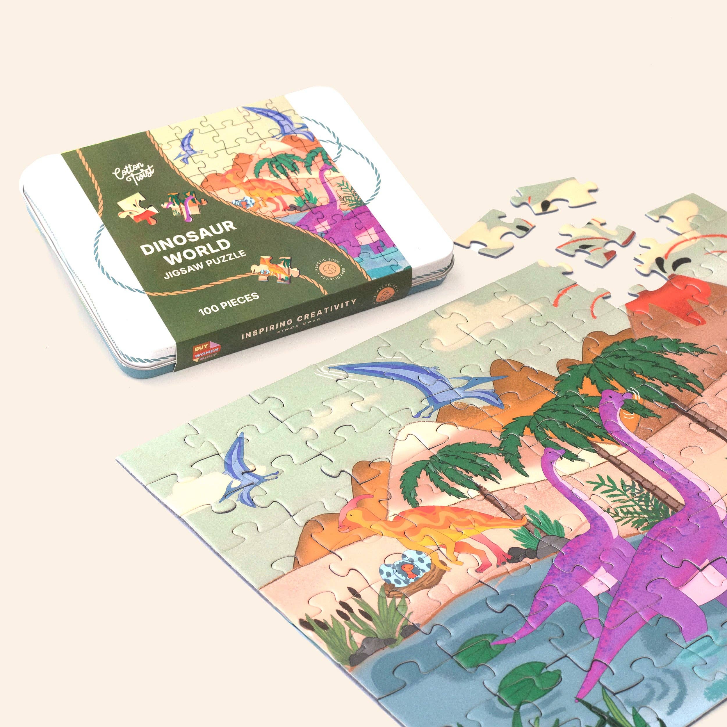 Dinosaur World Jigsaw Puzzle