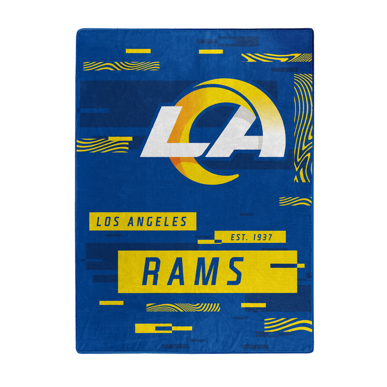 Los Angeles Rams Digital Design Raschel Blanket 60x80"