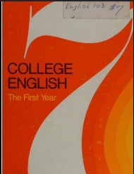 College English: the first year/Alton Chester Morris
