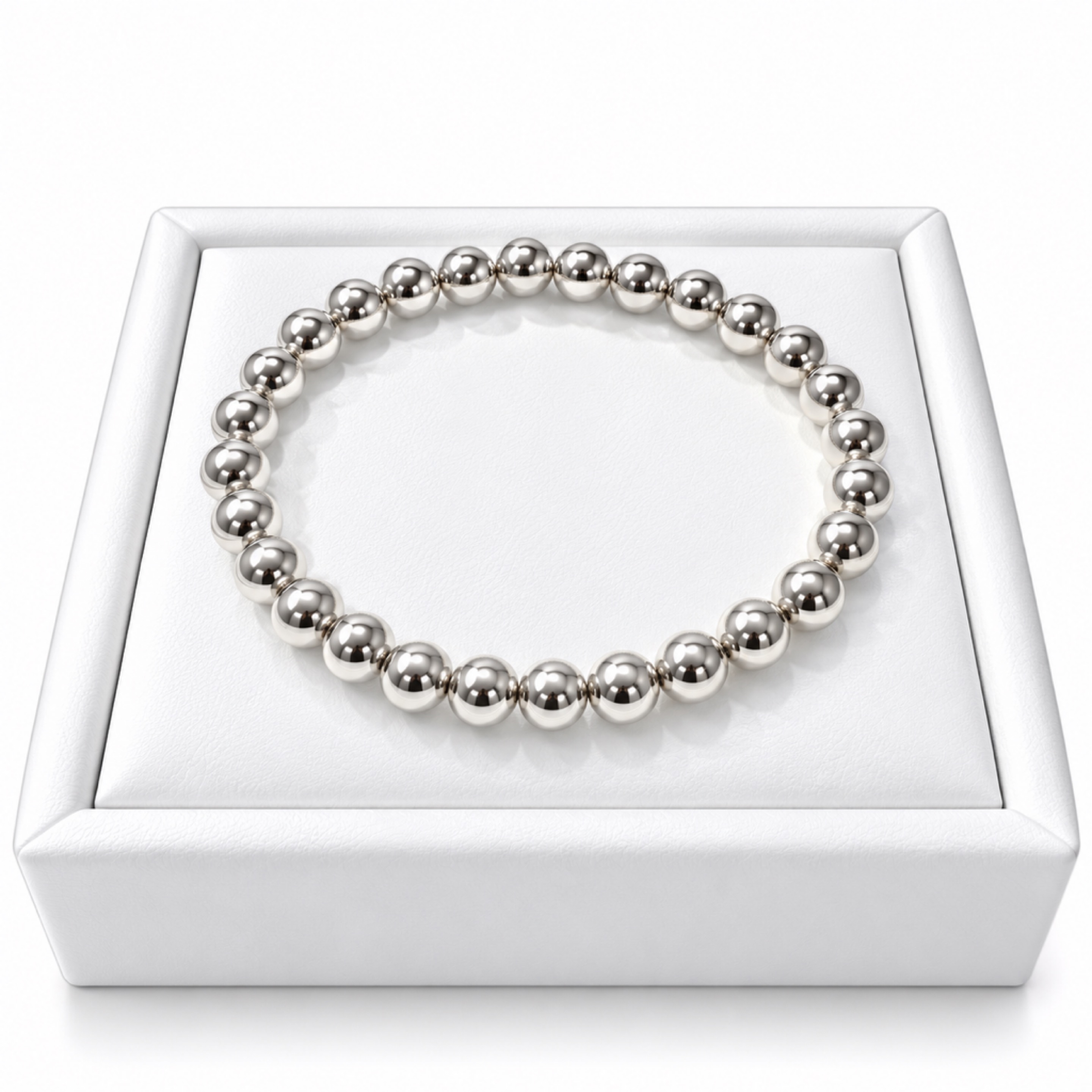 Silver Pebble Bracelet 