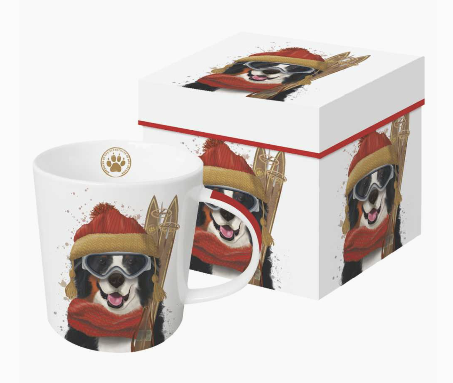 Bernese Mountain Dog Mug in Gift Box