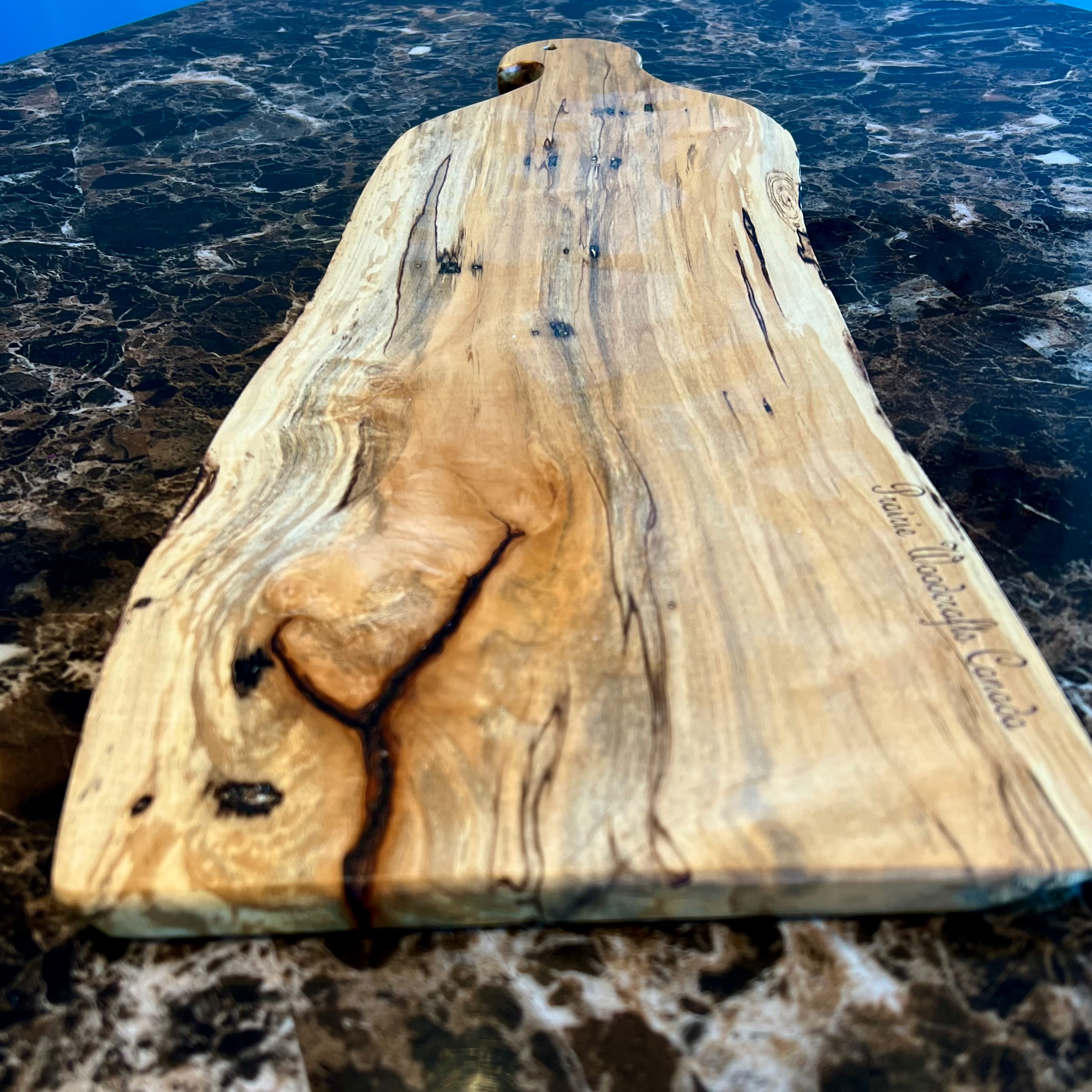‘The Falcon’ Spalted Maple Charcuterie Board