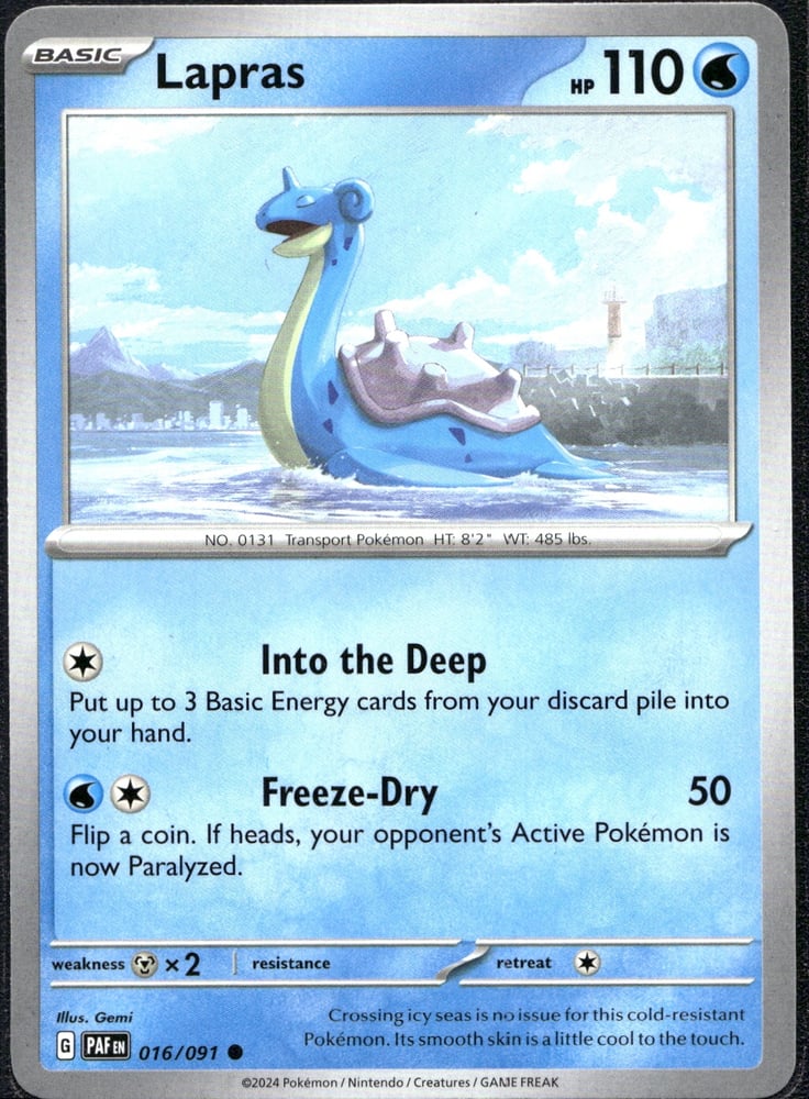 Lapras - SV04.5 16/91