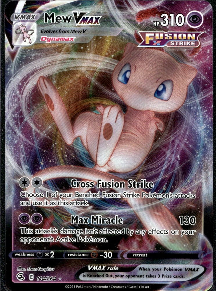 Mew VMAX - SWSH8 114/264