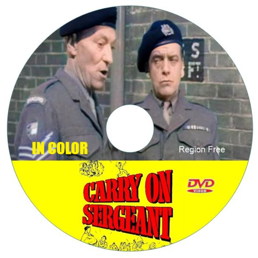 Carry On Sergeant in Colour DVD