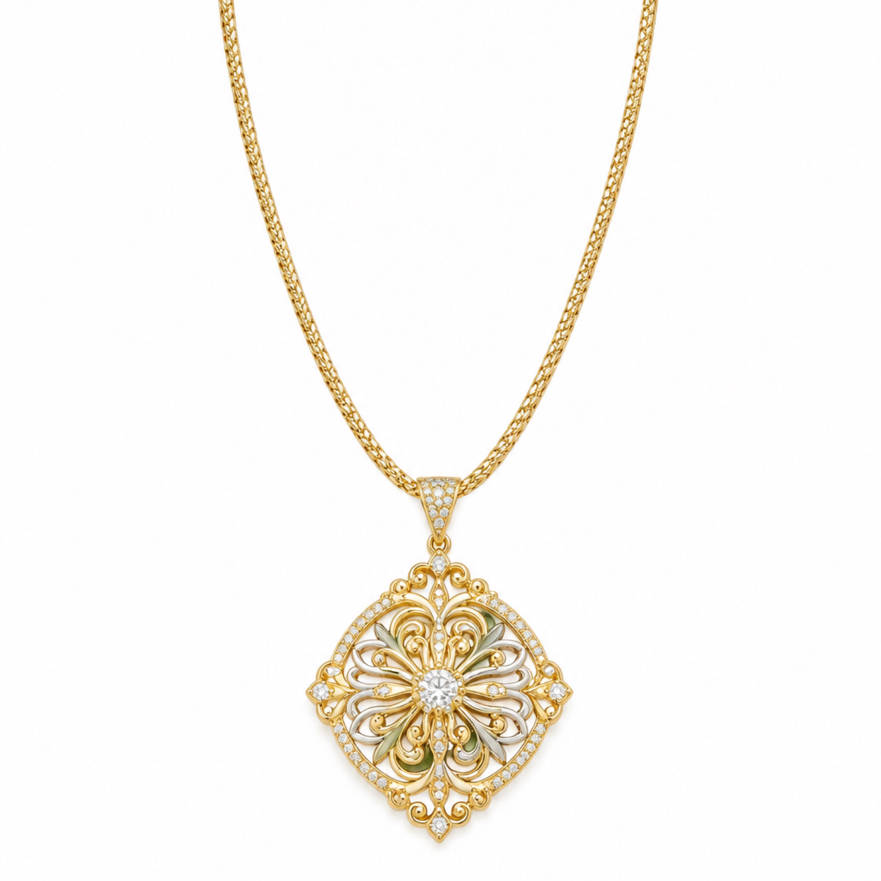 Crest Necklace Set