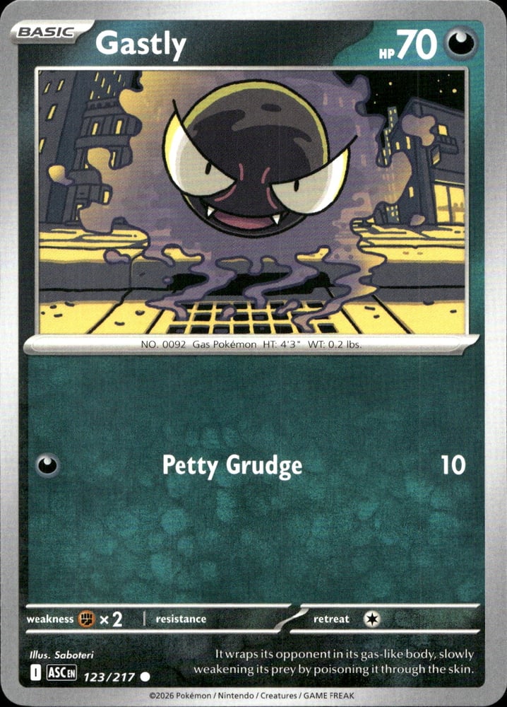 Gastly - ME02.5 123/217