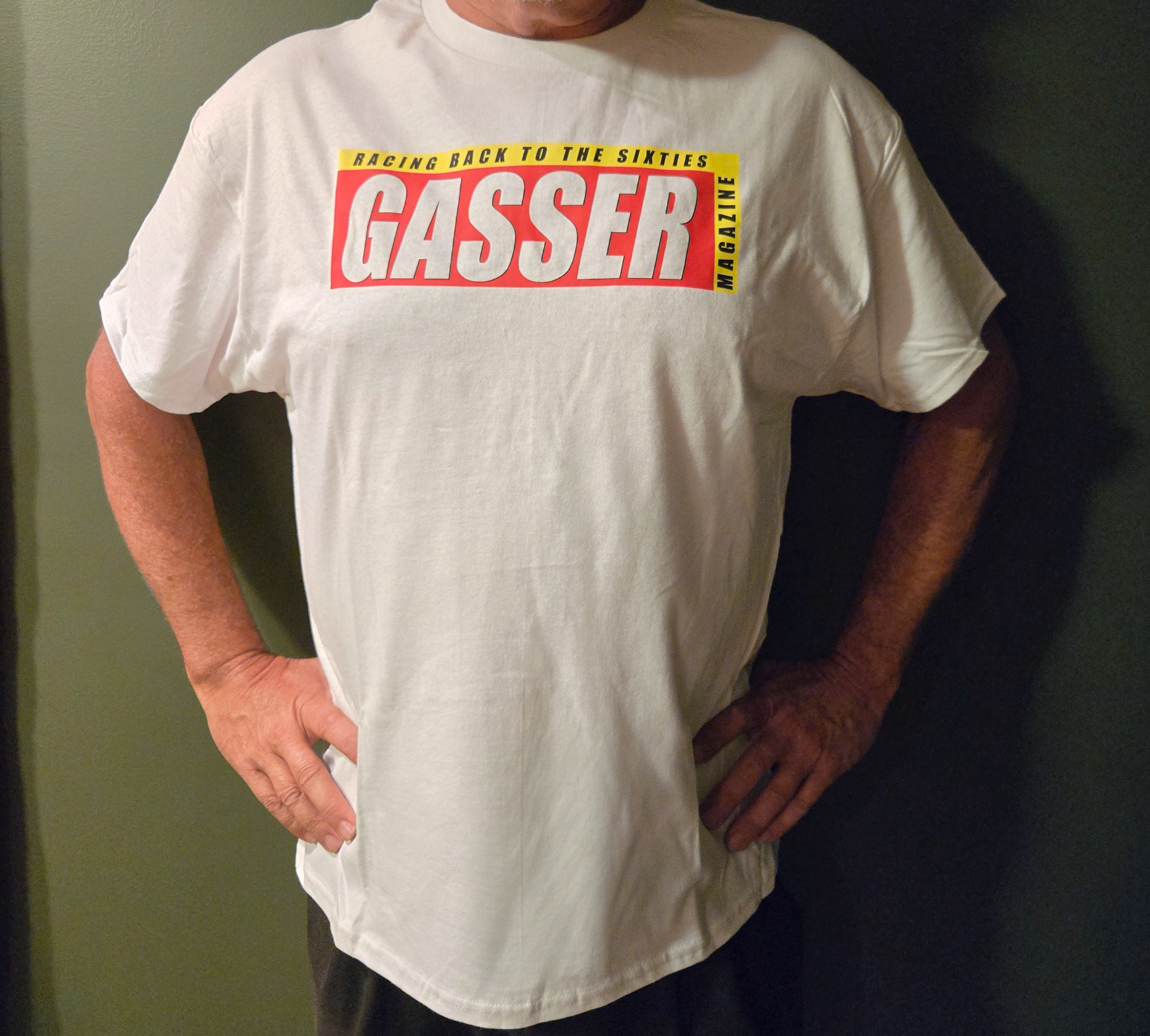 Gasser Magazine White Tshirt
