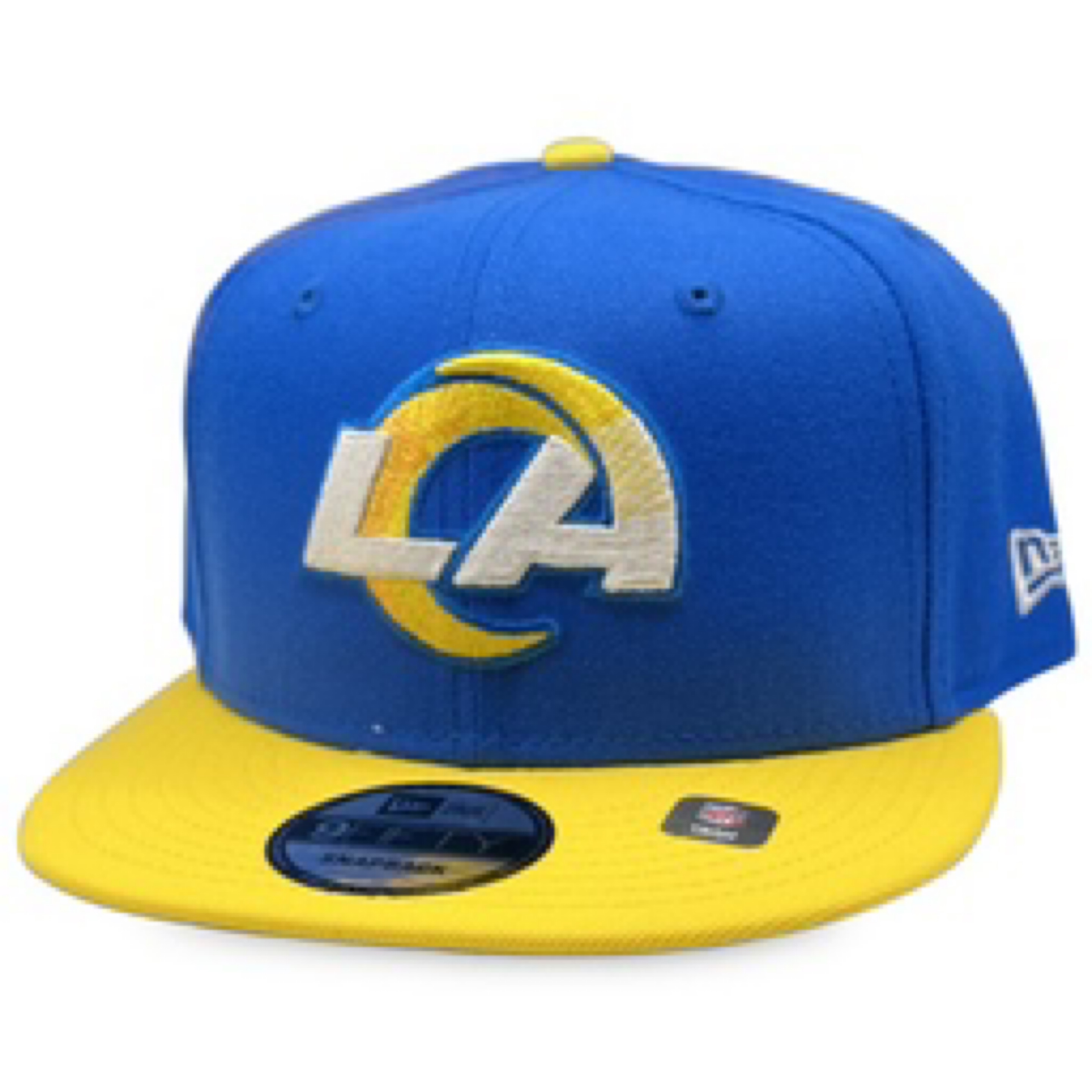 Los Angeles Rams New Era Blue and Yellow Snapback Hat