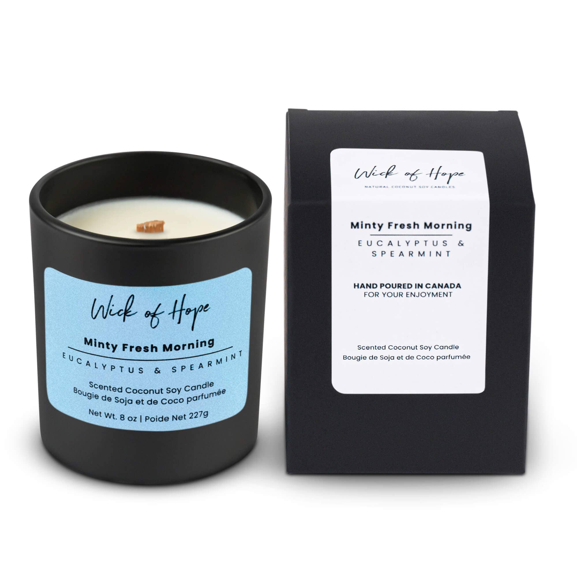 Wick of Hope - Minty Fresh Morning Candle