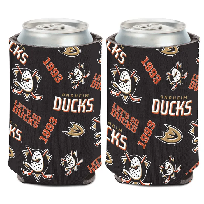 Anaheim Ducks Scatterprint Can Cooler