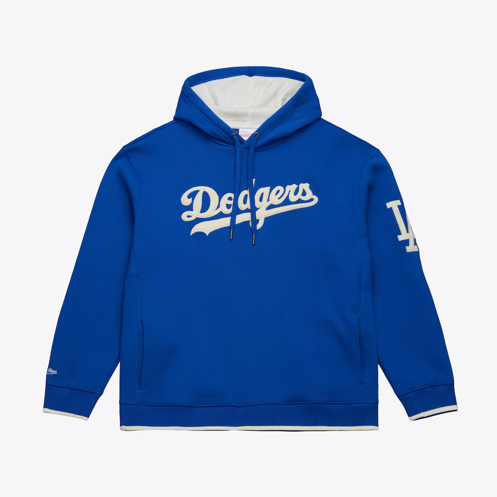 Los Angeles Dodgers Team Legacy Mitchell and Ness Hooded Sweatshirt