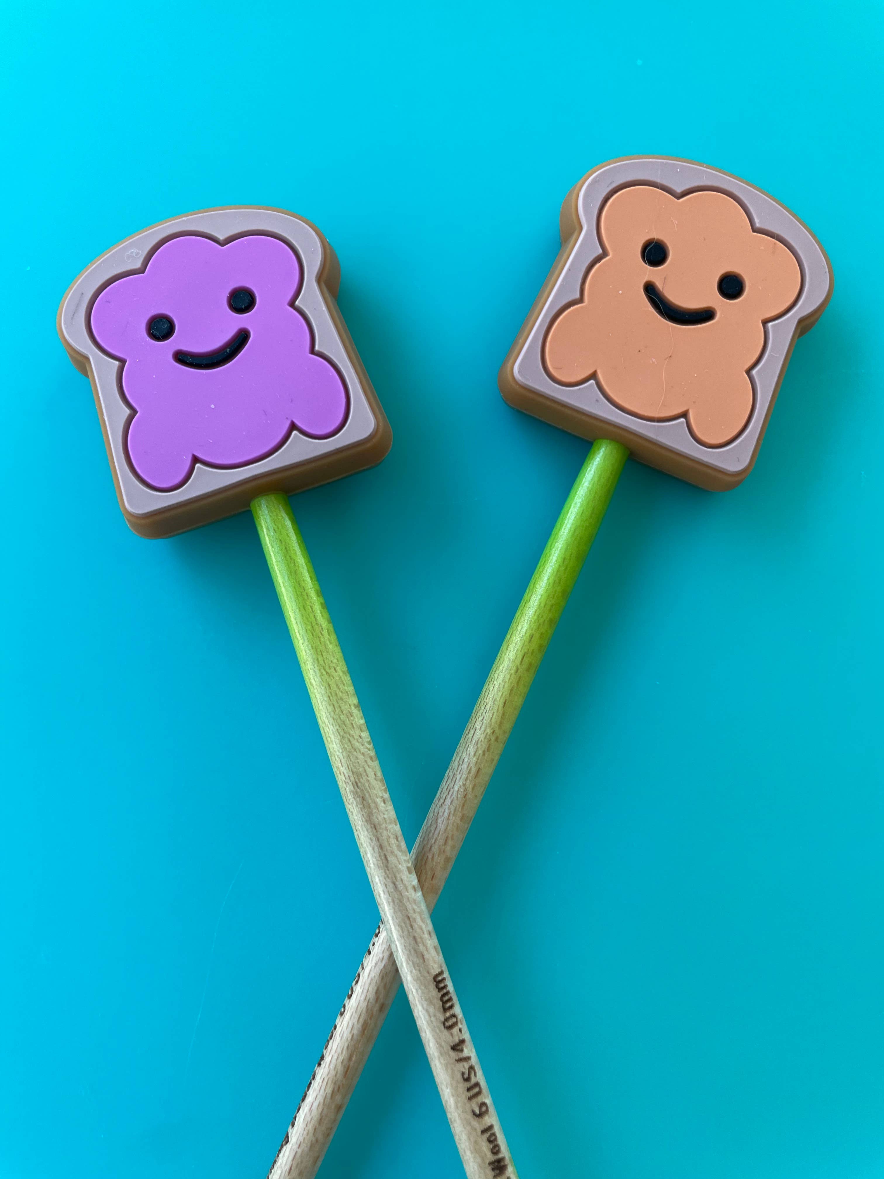 Peanut Butter and Jelly Kawaii Knitting Notions Reversible