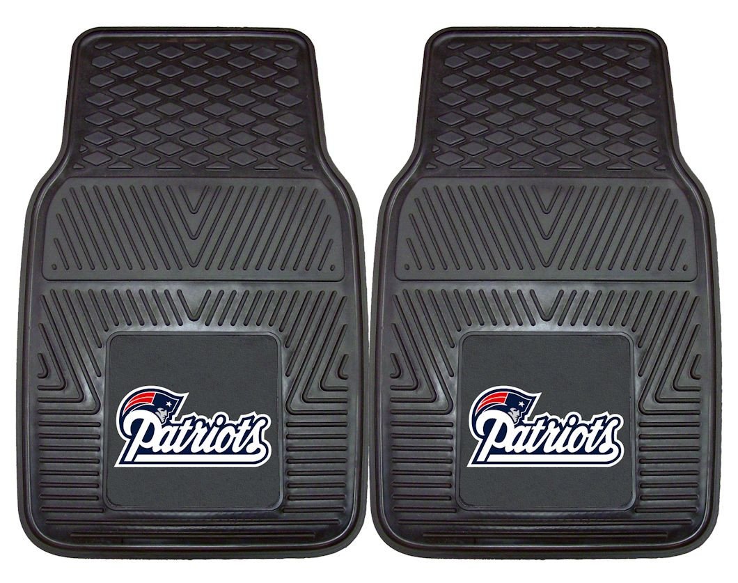 New England Patriots Heavy Duty 2 Piece Vinyl Car Mats