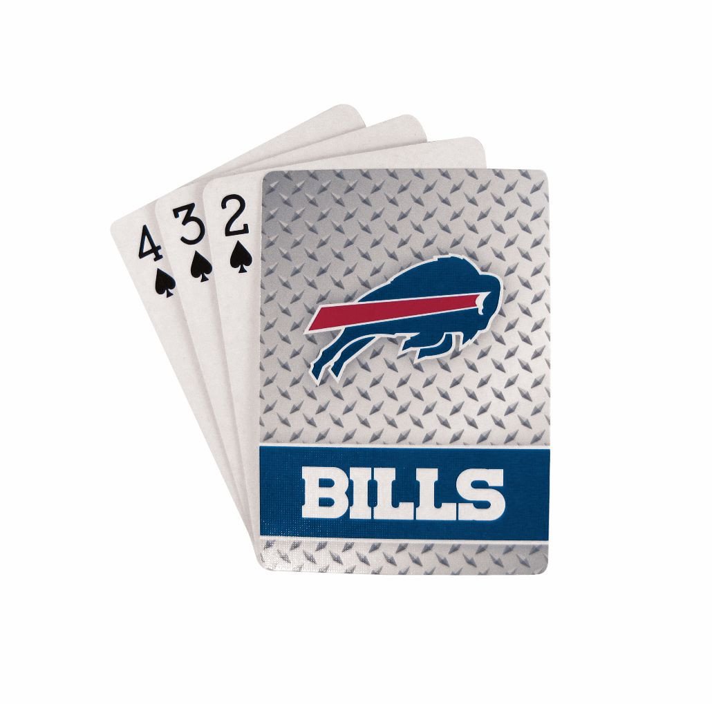 Buffalo Bills Diamond Plate Playing Cards