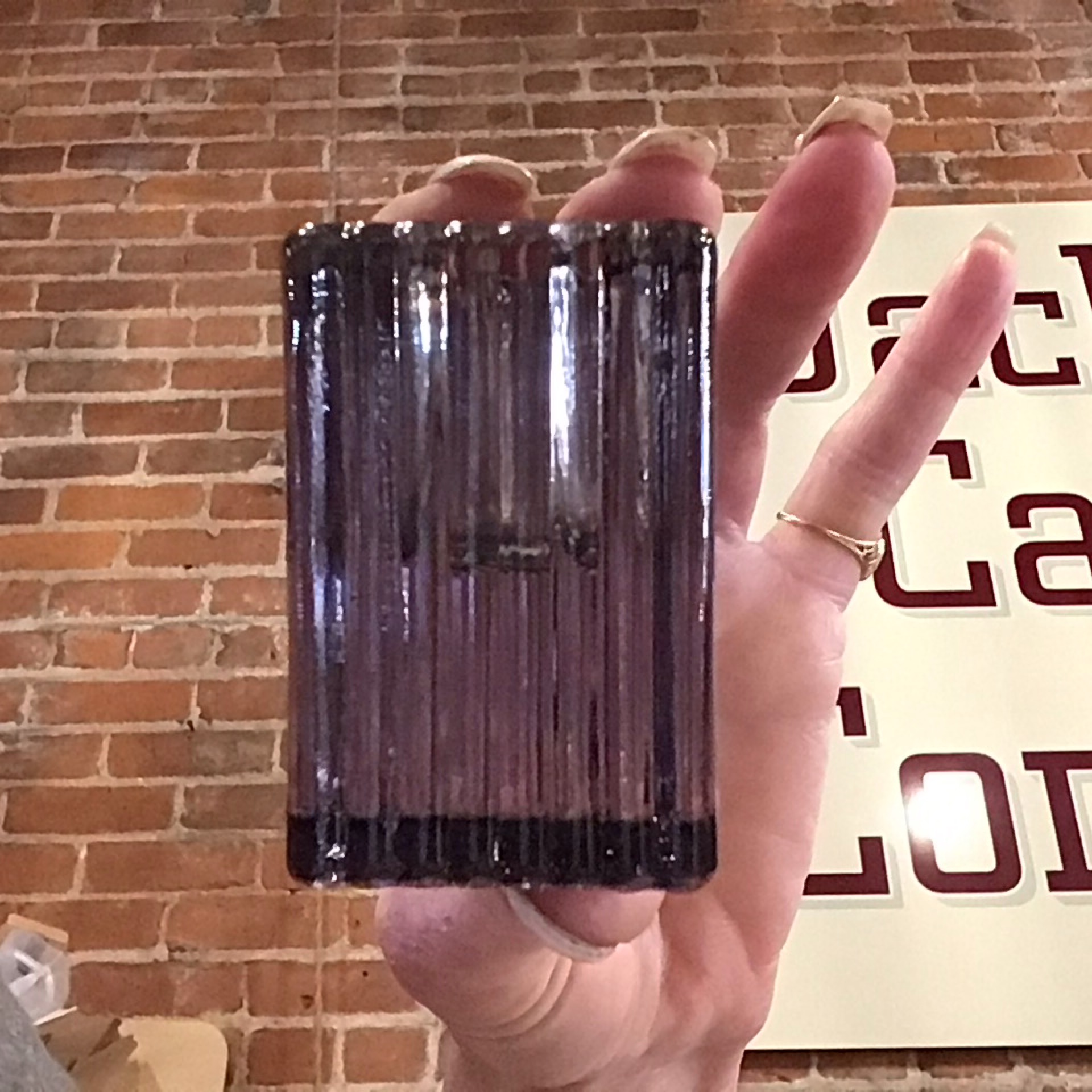 Purple taper