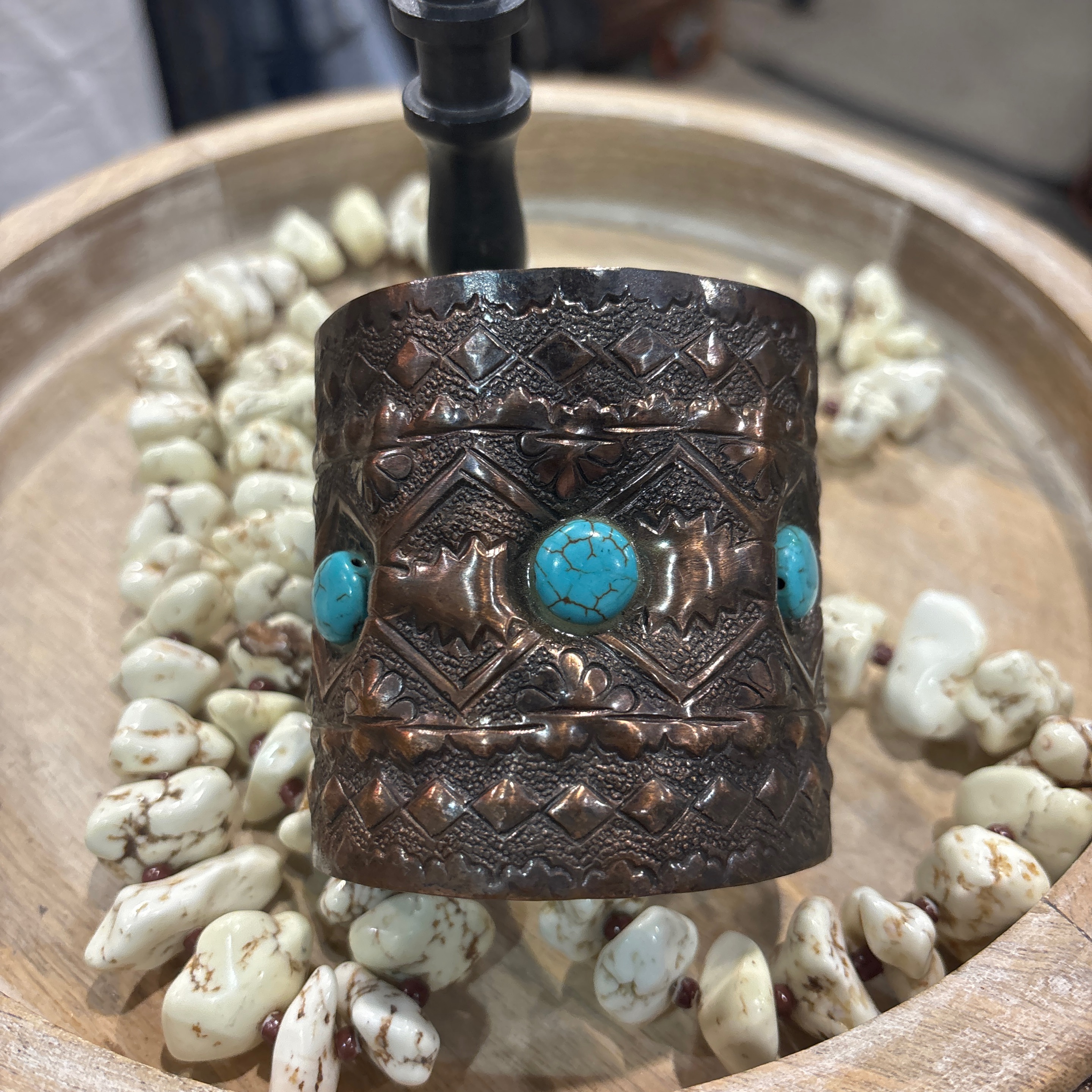 BE Cuff Copper/turq