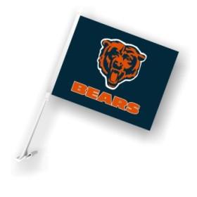 Chicago Bears Car Flag