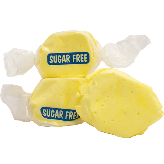 Taffy Town SUGAR FREE Saltwater Taffy Banana  2.5lb