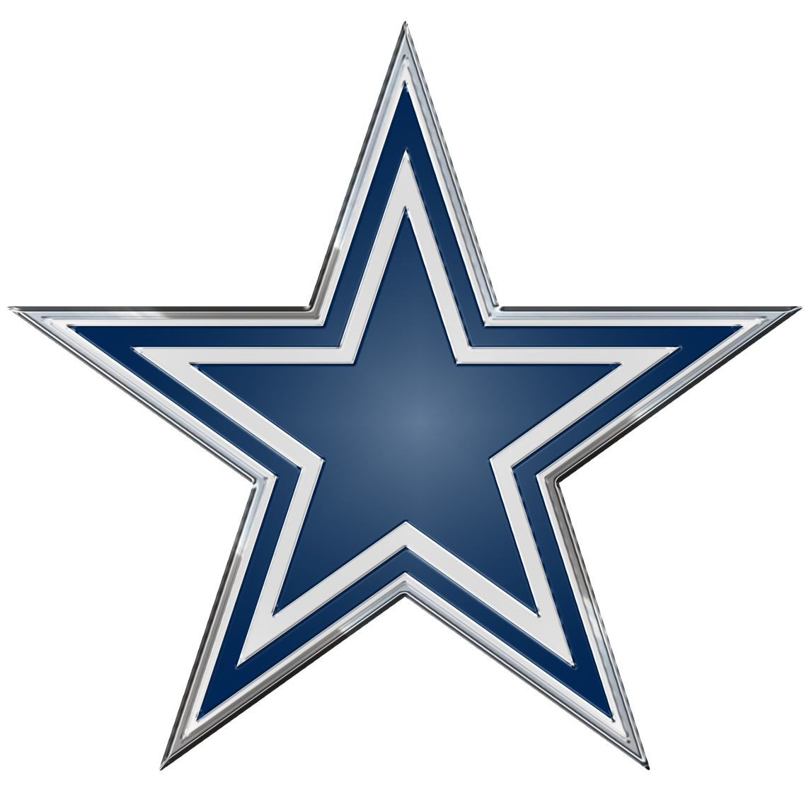 Dallas Cowboys Color Auto Emblem