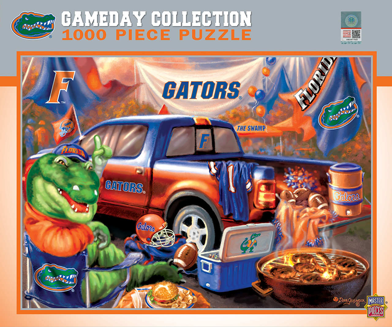 Florida Gators 1000 Piece Gameday Design Puzzle