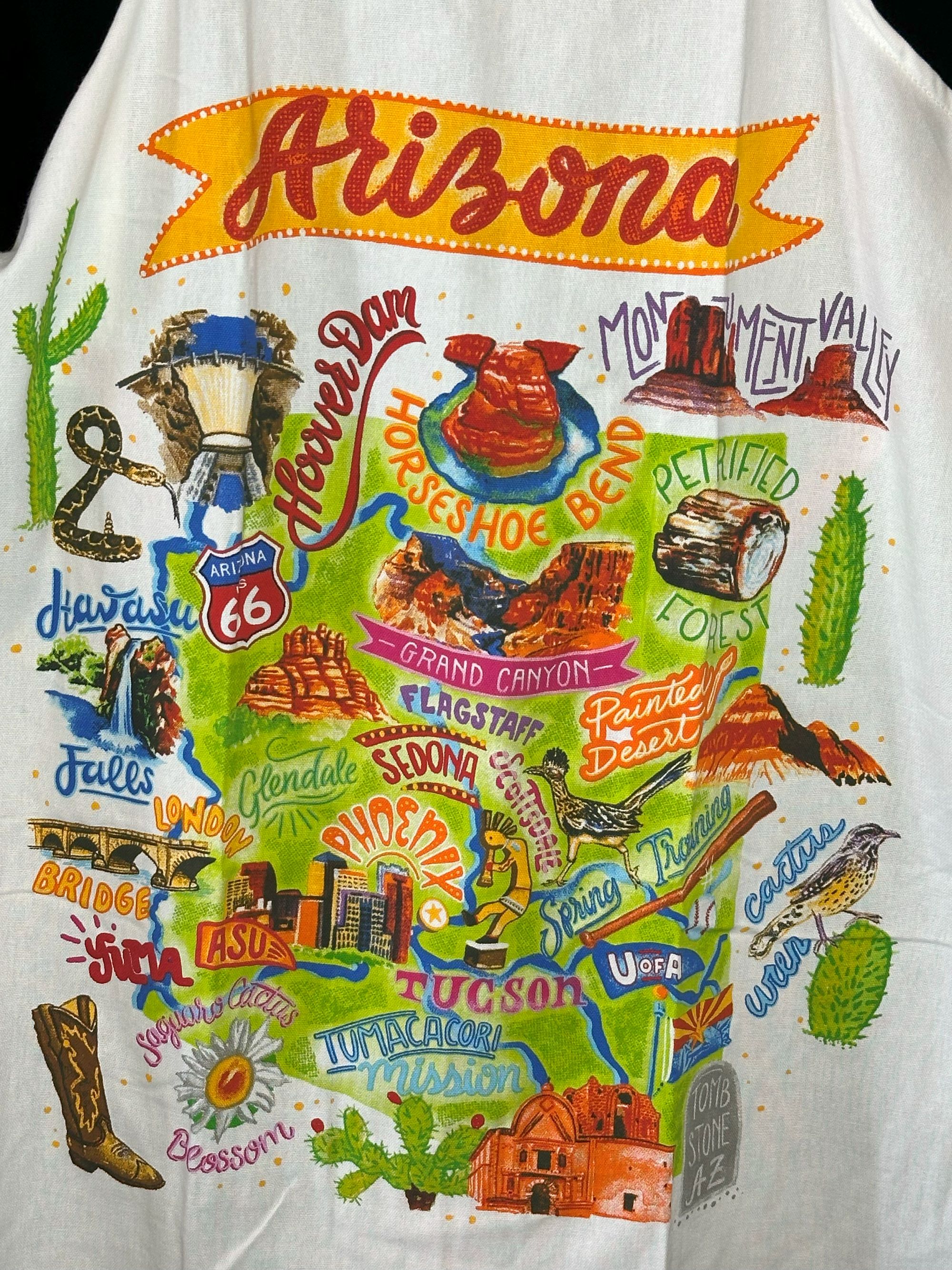 Apron - Arizona Map