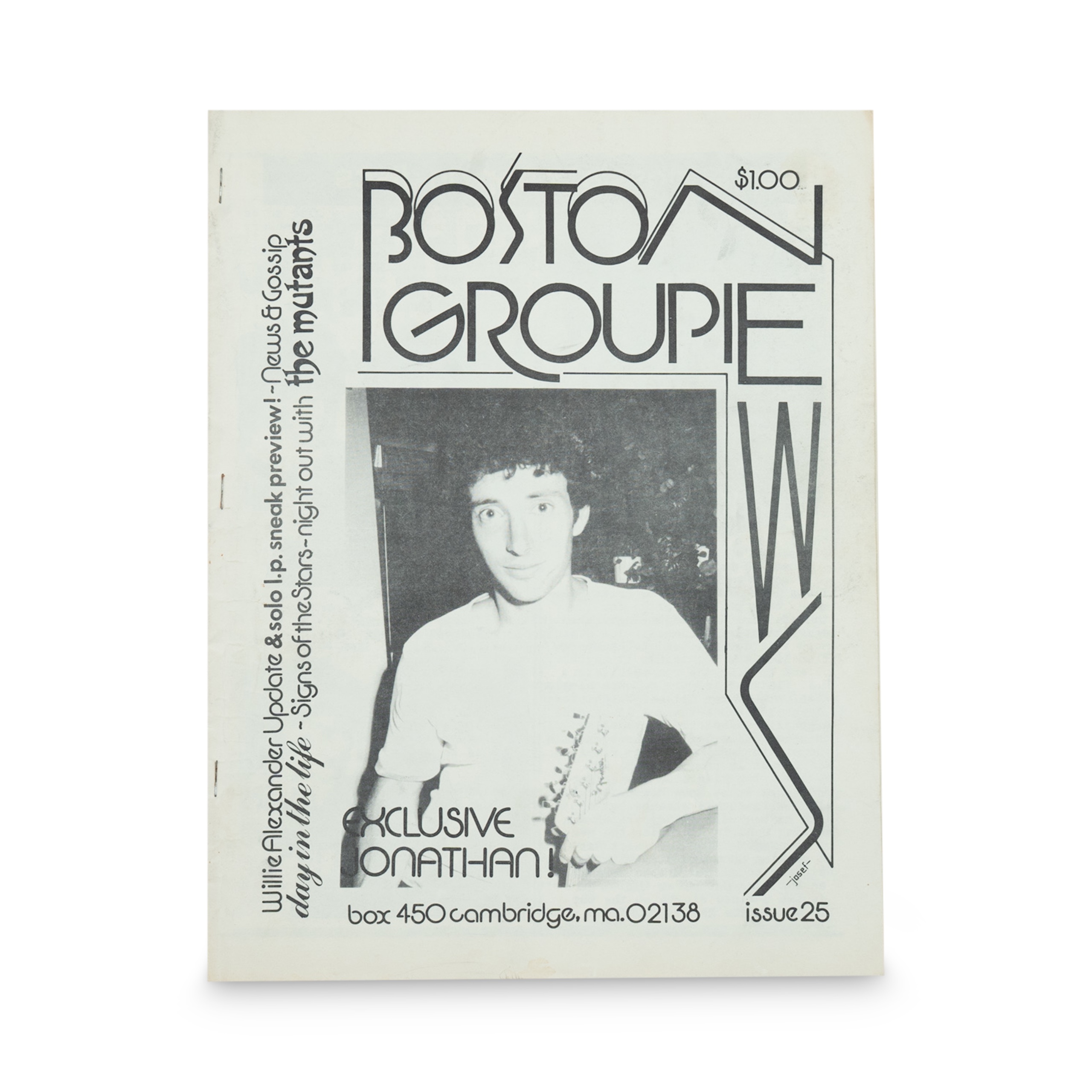 The Boston Groupie News   -- Issue #25 [Magazine]