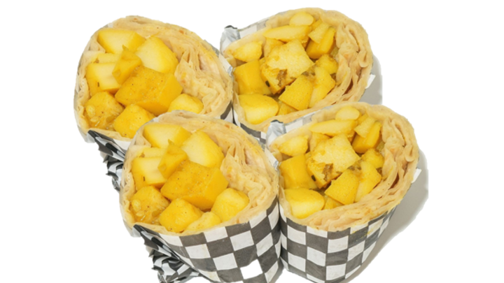 2 X CURRY POTATO