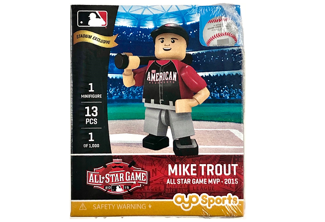 Los Angeles Angels Mike Trout 2015 American League All-Star OYO Figurine /1000 Stadium Exclusive