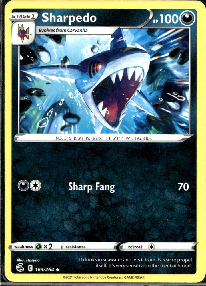 Sharpedo - SWSH8 163/264