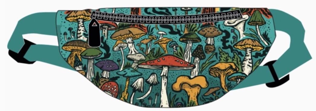 Mushroom Forest Fanny Pack