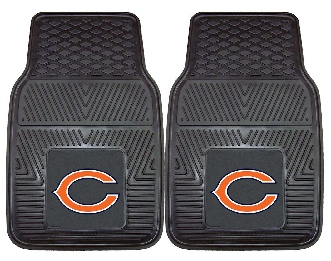 Chicago Bears Heavy Duty 2 Piece Vinyl Car Mats