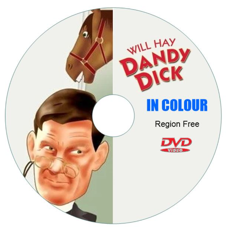 Dandy Dick. Will Hay (1935) in Color, DVD