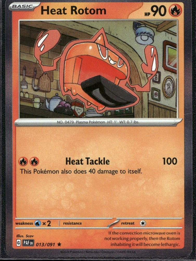 Heat Rotom - SV04.5 13/91