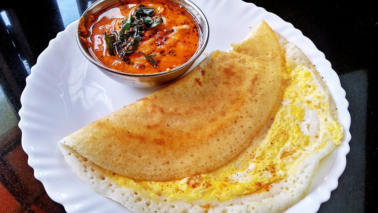 Double Egg Dosa